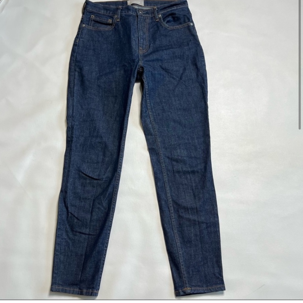Everlane | Dark High Rise Denim Jeans